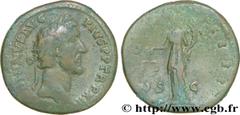 ANTONIN LE PIEUX (25/02/138-7/03/161) Titus Aurelius Fulvus Boionius Arrius Antoninus Auguste (10/07/138-7/03/161) Sesterce 148-149 N° brm_177698 Date : 148-149 Nom de l'atelier : Rome Métal : cuivre 
