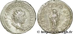 VOLUSIEN (06/251-06/253) Caius Vibius Afinius Gallus Vendumnianus Volusianus Auguste (11/251-05/253) Antoninien fin 252 N° brm_177806 Date : fin 252 Nom de l'atelier : Milan Métal : billon Diamètre : 