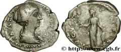 FAUSTINE JEUNE (+175) Annia Galeria Faustina Augusta (146-175) Denier 157-161 N° brm_178713 Date : 157-161 Nom de l'atelier : Rome Métal : argent Diamètre : 16,50mm Axe des coins : 6h. Poids : 3,09g. 
