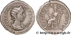 JULIA MAMEE (+235) Julia Mamaea Fille de Julia Mوsa, mère d'Alexandre Sévère - Augusta (221-235) Denier 230 N° brm_180075 Date : 230 Nom de l'atelier : Rome Métal : argent Diamètre : 20mm Axe des coin