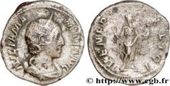 JULIA MAMEE (+235) Julia Mamaea Fille de Julia Mوsa, mère d'Alexandre Sévère - Augusta (221-235) Denier 224 N° brm_180079 Date : 224 Nom de l'atelier : Rome Métal : argent Diamètre : 19mm Axe des coin