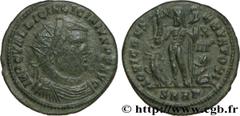 LICINIUS Ier (11/08/308-09/324) Valerius Licinianus Licinius Follis ou nummus 321-324 N° brm_181218 Date : 321-324 Nom de l'atelier : Héraclée Métal : cuivre Diamètre : 20mm Axe des coins : 12h. Poids