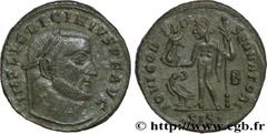 LICINIUS Ier (11/08/308-09/324) Valerius Licinianus Licinius Follis ou nummus 313 N° brm_181225 Date : 313 Nom de l'atelier : Siscia Métal : cuivre Diamètre : 22mm Axe des coins : 6h. Poids : 3,29g. D