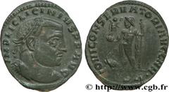 LICINIUS Ier (11/08/308-09/324) Valerius Licinianus Licinius Follis ou nummus 312-313 N° brm_181423 Date : 312-313 Nom de l'atelier : Thessalonique Métal : cuivre Diamètre : 24mm Axe des coins : 12h. 