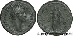 ANTONIN LE PIEUX (25/02/138-7/03/161) Titus Aurelius Fulvus Boionius Arrius Antoninus Auguste (10/07/138-7/03/161) As 142 N° brm_181489 Date : 142 Nom de l'atelier : Rome Métal : cuivre Diamètre : 28,