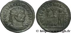 DIOCLETIEN (20/11/284-1/05/305) Caius Aurelius Valerius Diocletianus Auguste (20/11/284-1/05/305) Pseudo aurelianus ou néo-aurelianus 295-296 N° brm_181648 Date : 295-296 Nom de l'atelier : Héraclée M