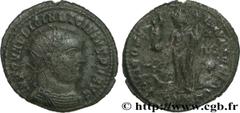 LICINIUS Ier (11/08/308-09/324) Valerius Licinianus Licinius Follis ou nummus 321-324 N° brm_181662 Date : 321-324 Nom de l'atelier : Héraclée Métal : cuivre Diamètre : 19,5mm Axe des coins : 12h. Poi