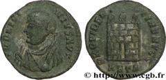 LICINIUS Ier (11/08/308-09/324) Valerius Licinianus Licinius Follis ou nummus 317 N° brm_181917 Date : 317 Nom de l'atelier : Héraclée Métal : cuivre Diamètre : 18mm Axe des coins : 6h. Poids : 2,89g.