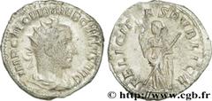 TREBONIEN GALLE (06/251-06/253) Caius Vibius Trebonianus Gallus Antoninien 253 N° brm_181997 Date : 253 Nom de l'atelier : Rome Métal : billon Diamètre : 21mm Axe des coins : 6h. Poids : 3,62g. Degré 