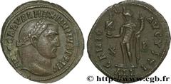 MAXIMIN II DAIA (1/05/305-04/313) Caius Galerius Valerius Maximinus Auguste (310-04/313) Follis ou nummus 312 N° brm_181999 Date : 312 Nom de l'atelier : Alexandrie Métal : cuivre Diamètre : 23mm Axe 