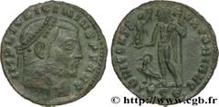 LICINIUS Ier (11/08/308-09/324) Valerius Licinianus Licinius Follis ou nummus 313 N° brm_182120 Date : 313 Nom de l'atelier : Thessalonique Métal : cuivre Diamètre : 22,5mm Axe des coins : 6h. Poids :