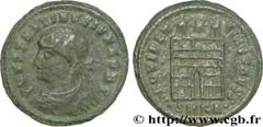 CONSTANTIN II (1/03/317-04/340) Flavius Claudius Julius Constantinus César (1/03/317-9/09/337) Centenionalis ou nummus 325-326 N° brm_182124 Date : 325-326 Nom de l'atelier : Cyzique Métal : cuivre Di