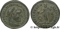 LICINIUS Ier (11/08/308-09/324) Valerius Licinianus Licinius Follis ou nummus 313 N° brm_182178 Date : 313 Nom de l'atelier : Héraclée Métal : cuivre Diamètre : 21mm Axe des coins : 11h. Poids : 3,42g