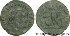 LICINIUS Ier (11/08/308-09/324) Valerius Licinianus Licinius Follis ou nummus 313-315 N° brm_182266 Date : 313-315 Nom de l'atelier : Siscia Métal : cuivre Diamètre : 21,5mm Axe des coins : 12h. Poids
