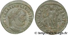 LICINIUS Ier (11/08/308-09/324) Valerius Licinianus Licinius Follis ou nummus 312-313 N° brm_182289 Date : 312-313 Nom de l'atelier : Cyzique Métal : cuivre Diamètre : 23,5mm Axe des coins : 6h. Poids