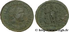 LICINIUS Ier (11/08/308-09/324) Valerius Licinianus Licinius Follis ou nummus 321-324 N° brm_182293 Date : 321-324 Nom de l'atelier : Héraclée Métal : cuivre Diamètre : 19mm Axe des coins : 6h. Poids 