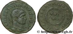 CONSTANTIN II (1/03/317-04/340) Flavius Claudius Julius Constantinus César (1/03/317-9/09/337) Centenionalis ou nummus 324 N° brm_182413 Date : 324 Nom de l'atelier : Siscia Métal : cuivre Diamètre : 
