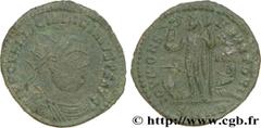 LICINIUS Ier (11/08/308-09/324) Valerius Licinianus Licinius Follis ou nummus 321-324 N° brm_182418 Date : 321-324 Nom de l'atelier : Héraclée Métal : cuivre Diamètre : 19,5mm Axe des coins : 12h. Poi