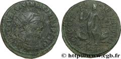 LICINIUS Ier (11/08/308-09/324) Valerius Licinianus Licinius Follis ou nummus 321-324 N° brm_182581 Date : 321-324 Nom de l'atelier : Héraclée Métal : cuivre Diamètre : 20mm Axe des coins : 12h. Poids