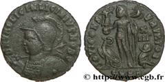 LICINIUS II (1/04/317-09/324) Flavius Valerius Constantinus Licinianus Licinius César (317-324) Follis ou nummus 321-324 N° brm_182690 Date : 321-324 Nom de l'atelier : Héraclée Métal : cuivre Diamètr