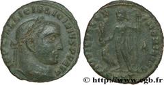 LICINIUS Ier (11/08/308-09/324) Valerius Licinianus Licinius Follis ou nummus 313 N° brm_182780 Date : 313 Nom de l'atelier : Héraclée Métal : cuivre Diamètre : 22mm Axe des coins : 12h. Poids : 3,32g