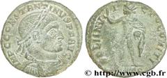 CONSTANTIN Ier LE GRAND (25/07/306-22/05/337) Flavius Valerius Constantinus Auguste (25/12/307-22/05/337) Follis ou nummus 312-313 N° brm_183656 Date : 312-313 Nom de l'atelier : Ostie Métal : cuivre 