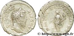 SEPTIME SEVERE (13/04/193-4/02/211) Lucius Septimius Severus Denier 206 N° brm_185656 Date : 206 Nom de l'atelier : Rome Métal : argent Diamètre : 19mm Axe des coins : 12h. Poids : 3,19g.   Etat de co