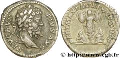 SEPTIME SEVERE (13/04/193-4/02/211) Lucius Septimius Severus Denier 202 N° brm_185657 Date : 202 Nom de l'atelier : Rome Métal : argent Diamètre : 18,5mm Axe des coins : 12h. Poids : 3,39g. Degré de r
