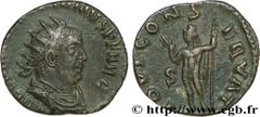 VALERIEN Ier (07/253-06/260) Publius Licinius Valerianus Antoninien 258-259 N° brm_186325 Date : 258-259 Nom de l'atelier : Rome Métal : billon Diamètre : 17mm Axe des coins : 6h. Poids : 2,90g. Degré