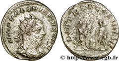 VALERIEN Ier (07/253-06/260) Publius Licinius Valerianus Antoninien 257 N° brm_186514 Date : 257 Nom de l'atelier : Antioche Métal : billon Diamètre : 20mm Axe des coins : 6h. Poids : 4,27g. Degré de 