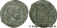 CONSTANTIN II (1/03/317-04/340) Flavius Claudius Julius Constantinus César (1/03/317-9/09/337) Centenionalis ou nummus 326 N° brm_187579 Date : 326 Nom de l'atelier : Nicomédie Métal : cuivre Diamètre