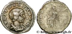 JULIA MAESA (+223 ou 226) Julia Mوsa Sœur de Julia Domna, mère de Julia Soémias et de Julia Mamée, grand-mère d'Elagabal et d'Alexandre Sévère - Augusta (218-223/226) Denier 222 N° brm_187769 Date : 2