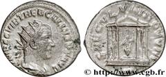 TREBONIEN GALLE (06/251-06/253) Caius Vibius Trebonianus Gallus Antoninien 252 N° brm_188035 Date : 252 Nom de l'atelier : Antioche Métal : billon Diamètre : 20,50mm Axe des coins : 12h. Poids : 4,72g