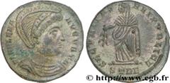HELENE (+328) Flavia Julia Helena femme de Constance Ier, mère de Constantin Ier - Augusta (324-328) Centenionalis ou nummus 327-328 N° brm_188163 Date : 327-328 Nom de l'atelier : Trèves Métal : cuiv