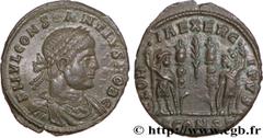 CONSTANCE II (8/11/324-3/11/361) Flavius Julius Valerius Constantius César (8/11/324-9/09/337) Centenionalis ou nummus 332-333 N° brm_188181 Date : 332-333 Nom de l'atelier : Arles Métal : cuivre Diam