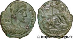 CONSTANCE GALLE (15/03/351-hiver 354) Flavius Claudius Julius Constantius Gallus César (351-354) Maiorina 351-354 N° brm_188192 Date : 351-354 Nom de l'atelier : atelier local Métal : cuivre Diamètre 