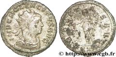 TACITE (11-12/275-06/276) Marcus Claudius Tacitus Aurelianus 276 N° brm_189705 Date : 276 Nom de l'atelier : Rome Métal : billon Diamètre : 22mm Axe des coins : 12h. Poids : 3,58g.   Etat de conservat