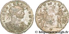 AURELIEN (07/270-09/275) Lucius Domitius Aurelianus Antoninien 271-272 N° brm_189718 Date : 271-272 Nom de l'atelier : Milan Métal : billon Diamètre : 22,5mm Axe des coins : 6h. Poids : 3,02g. Etat de