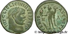 LICINIUS Ier (11/08/308-09/324) Valerius Licinianus Licinius Follis ou nummus 309-310 N° brm_190496 Date : 309-310 Nom de l'atelier : Alexandrie Métal : cuivre Diamètre : 21mm Axe des coins : 12h. Poi
