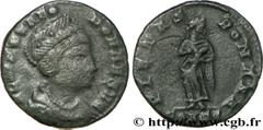 THEODORA (circa +330) Flavia Maximiana Theodora Femme de Constance Ier, grand-mère de Delmace et d'Hanniballien Centenionalis ou nummus 337-340 N° brm_190551 Date : 337-340 Nom de l'atelier : Constant