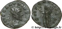 CLAUDE II LE GOTHIQUE (09/268-06-08/270) Marcus Aurelius Claudius Antoninien fin 269 N° brm_191688 Date : fin 269 Nom de l'atelier : Siscia Métal : billon Diamètre : 19mm Axe des coins : 6h. Poids : 3