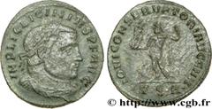 LICINIUS Ier (11/08/308-09/324) Valerius Licinianus Licinius Follis ou nummus 312-313 N° brm_192344 Date : 312-313 Nom de l'atelier : Thessalonique Métal : cuivre Diamètre : 23,5mm Axe des coins : 6h.