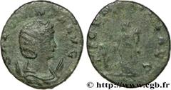 SALONINE (+268) Cornelia Salonina Femme de Gallien, mère de Valérien II et de Salonin - Augusta (253-268) Antoninien 265-266 N° brm_192632 Date : 265-266 Nom de l'atelier : Rome Métal : billon Diamètr
