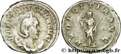 ETRUSCILLE (+251) Herennia Cupressenia Etruscilla Femme de Trajan Dèce, mère d'Hérennius Etruscus et d'Hostilien - Augusta (249-251) Antoninien 250 N° brm_192636 Date : 250 Nom de l'atelier : Rome Mét