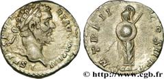 SEPTIME SEVERE (13/04/193-4/02/211) Lucius Septimius Severus Denier 194 N° brm_192647 Date : 194 Nom de l'atelier : Rome Métal : argent Diamètre : 18,5mm Axe des coins : 6h. Poids : 3,26g.   Etat de c