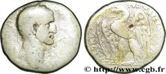 GALBA (2/04/68-15/01/69) Servius Sulpicius Galba Tétradrachme syro-phénicien 68 N° brm_192806 Date : 68 Nom de l'atelier : Antioche Métal : argent Diamètre : 24mm Axe des coins : 12h. Poids : 13,64g. 