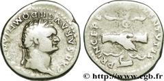 DOMITIEN (12/69-18/09/96) Titus Flavius Domitianus César sous Vespasien (12/69-24/06/79) Denier 79 N° brm_192941 Date : 79 Nom de l'atelier : Rome Métal : argent Diamètre : 18mm Axe des coins : 6h. Po