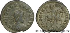 HONORIUS (22/01/393-15/08/423) Flavius Honorius Nummus AE 3 393-395 N° brm_193493 Date : 393-395 Nom de l'atelier : Cyzique Métal : cuivre Diamètre : 16,5mm Axe des coins : 6h. Poids : 1,49g. Degré de
