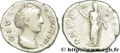 FAUSTINE MERE (+141) Annia Galeria Faustina Consécration d'Antonin le Pieux Denier c. 147 N° brm_194148 Date : c. 147 Nom de l'atelier : Rome Métal : argent Diamètre : 16,5mm Axe des coins : 6h. Poids