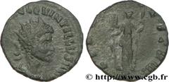 QUINTILLE (08-10 ou 11/270) Marcus Aurelius Claudius Quintillus Antoninien 270 N° brm_195209 Date : 270 Nom de l'atelier : Rome Métal : billon Diamètre : 18mm Axe des coins : 6h. Poids : 2,97g.   Etat